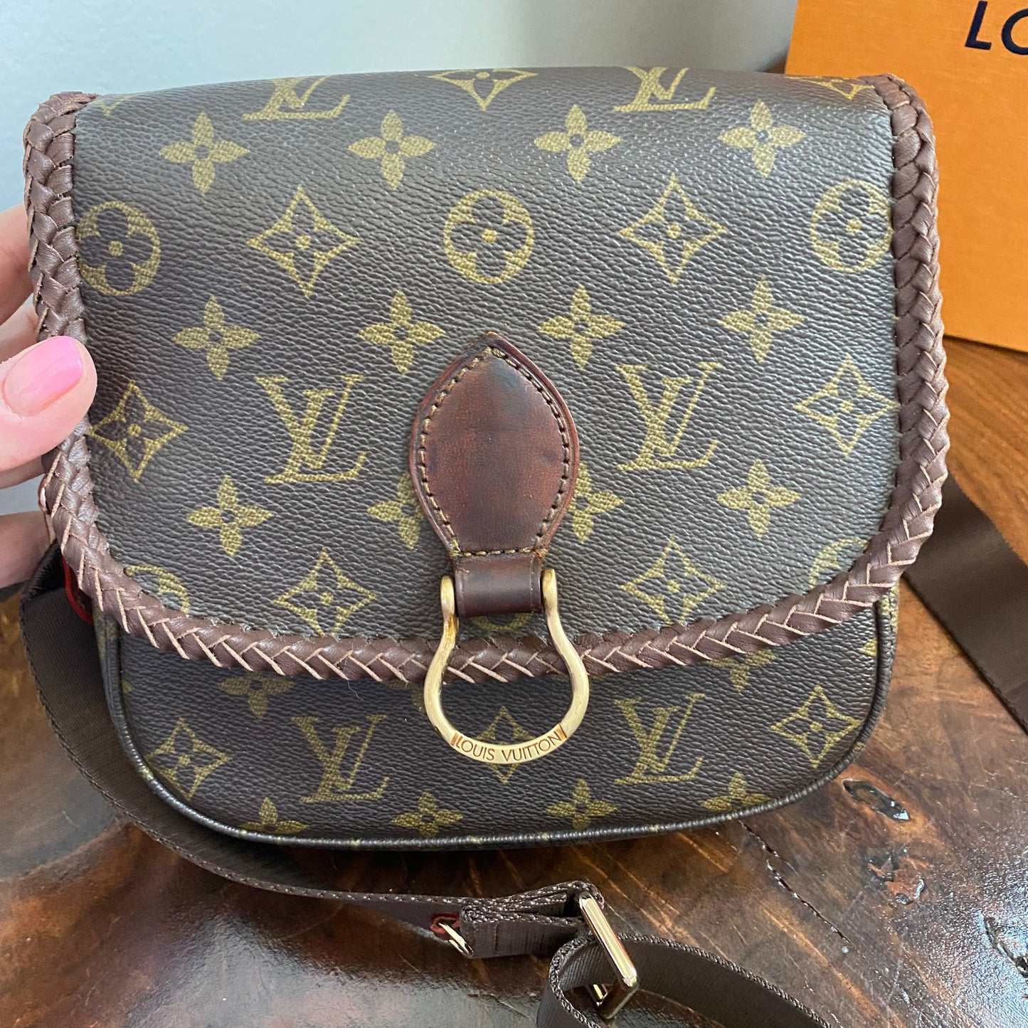 The Swift Crossbody -Orvis bags Monogram in Dark Brown