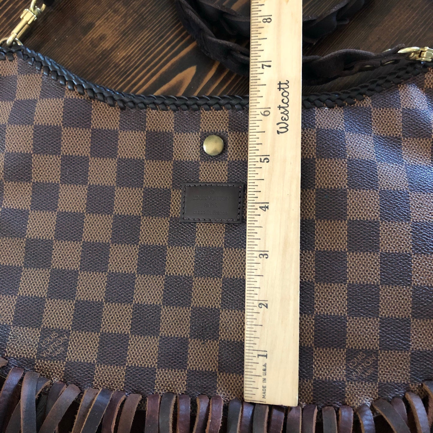 The Peacock -Orvis bags Damier Hobo Tote/Crossbody