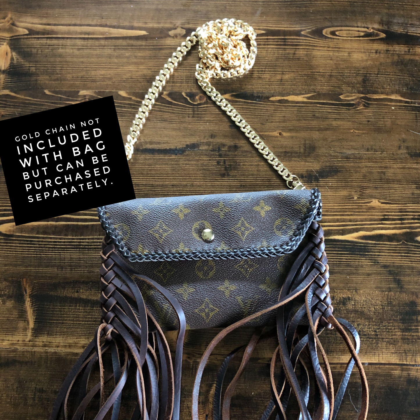 DEPOSIT ONLY for Special Order Wren - Full Monogram FringedOrvis bags Wristlet/Crossbody/Clutch