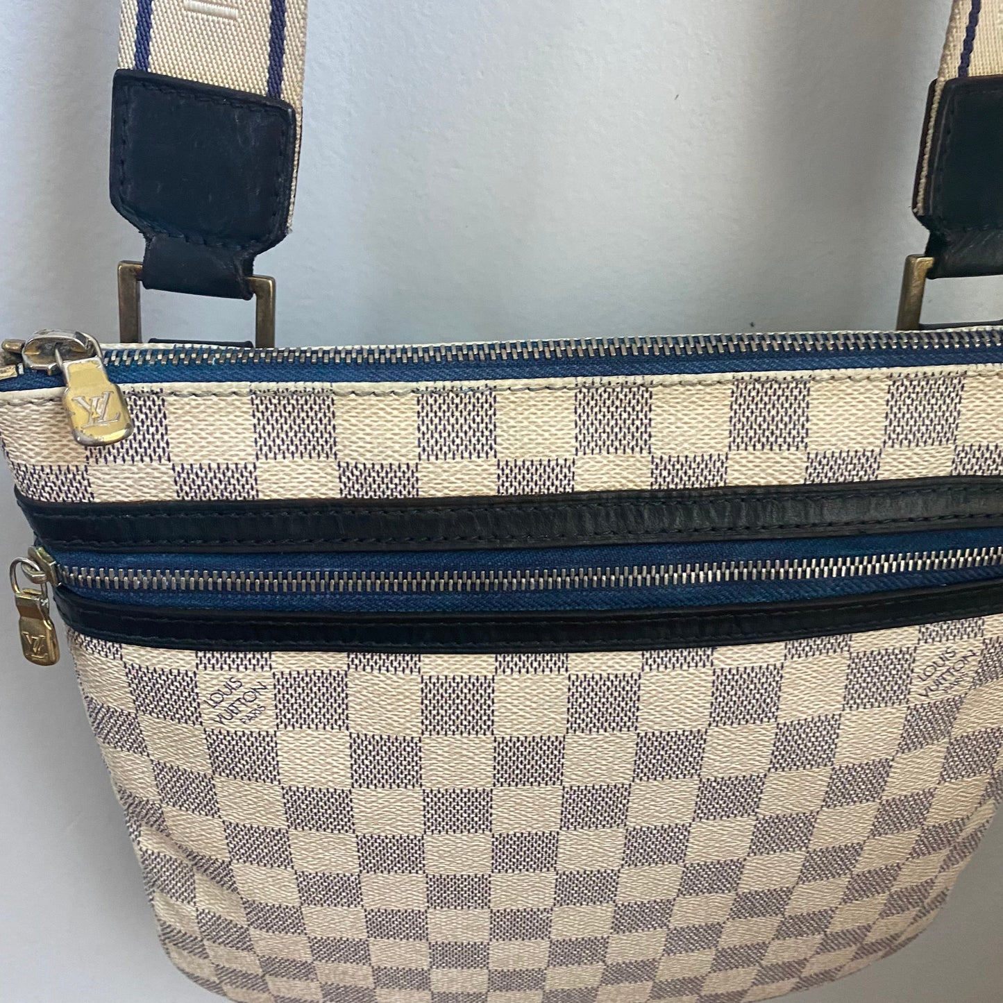The Blue and White Swallow -Orvis bags Damier Azur Crossbody