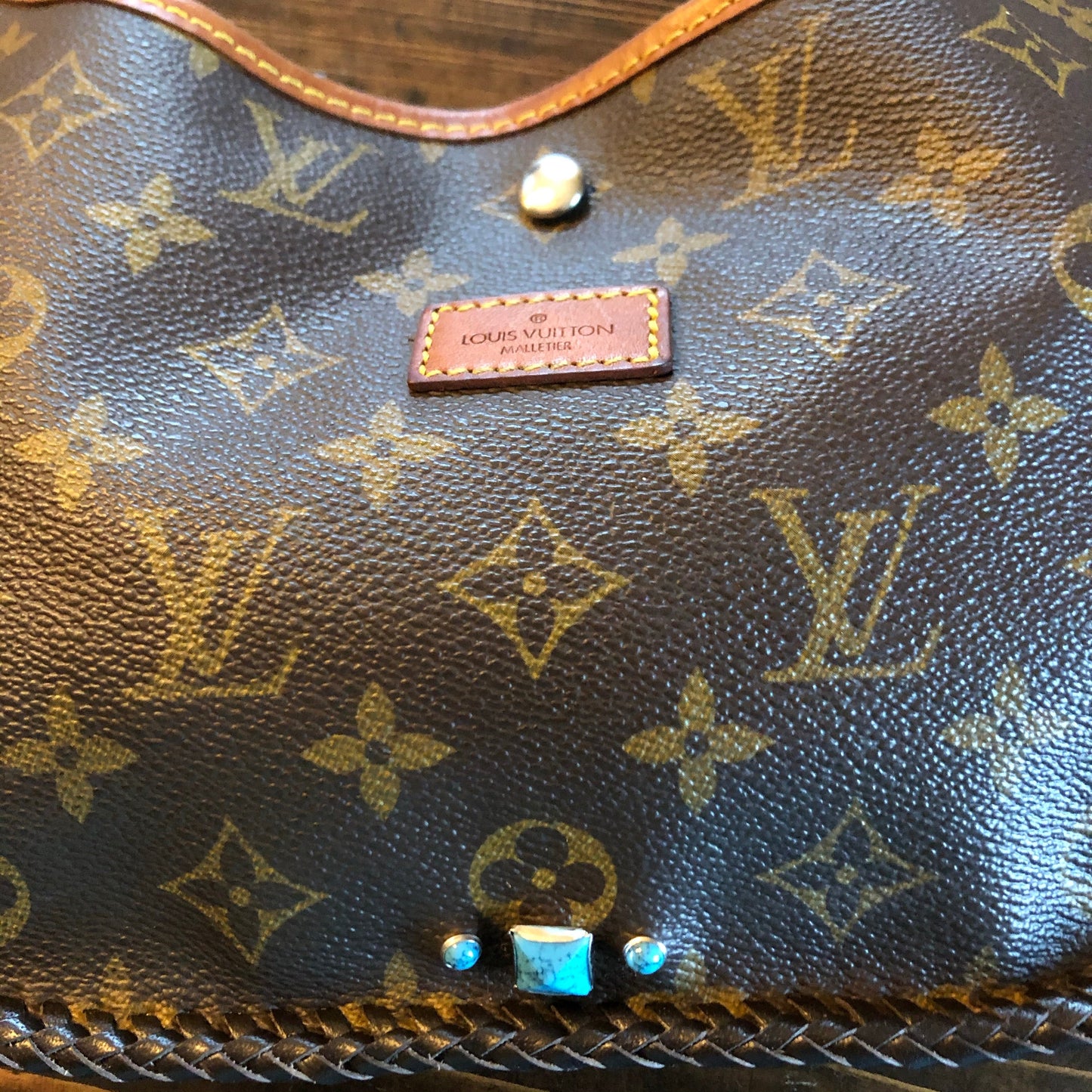 The Peacock -Orvis bags Monogram Hobo Crossbody