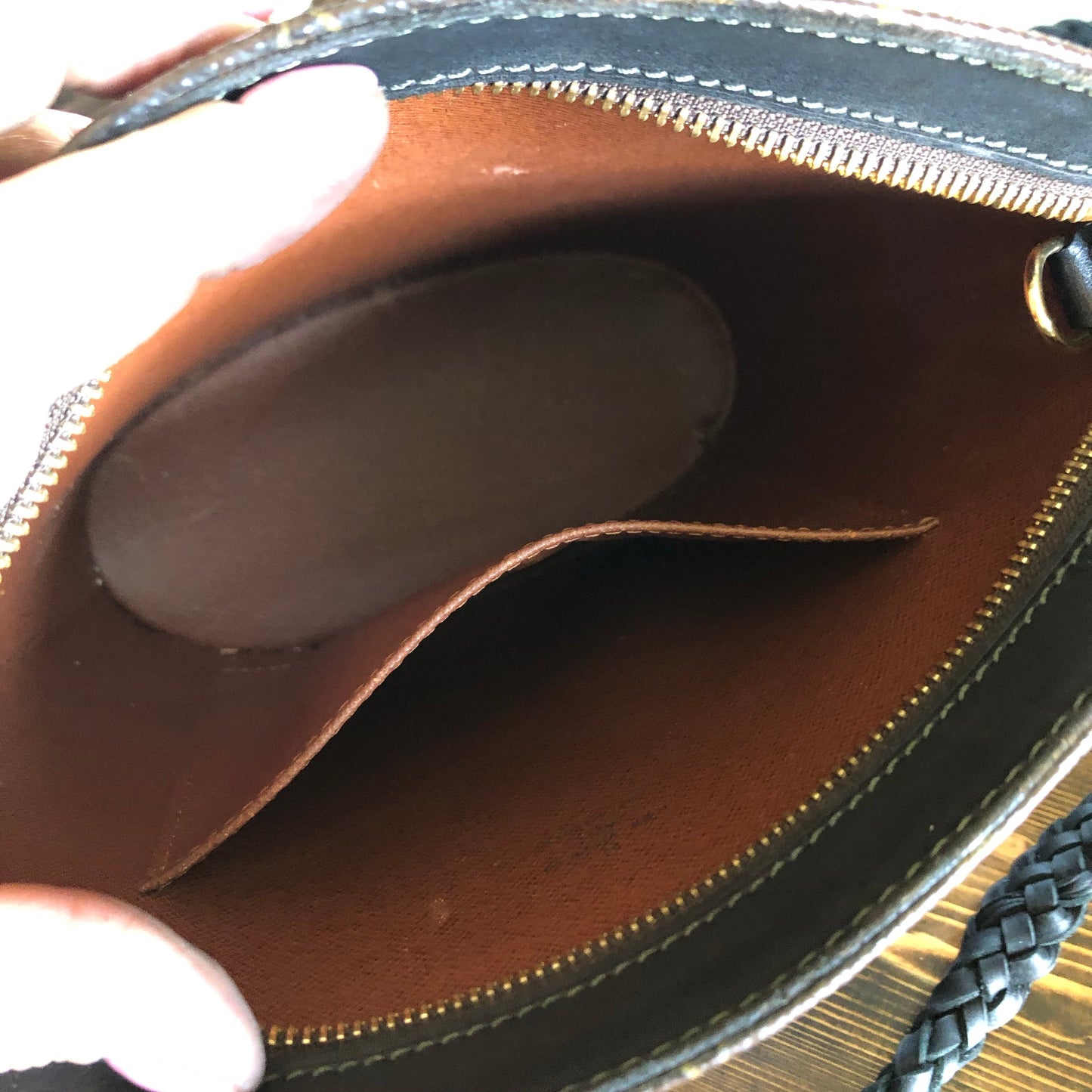 The Finch -Orvis bags Monogram Black Crossbody with Two Straps!