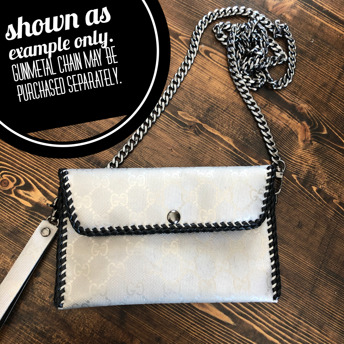 The Wren - Silver GGOrvis bags Wristlet/Crossbody/Clutch Bag