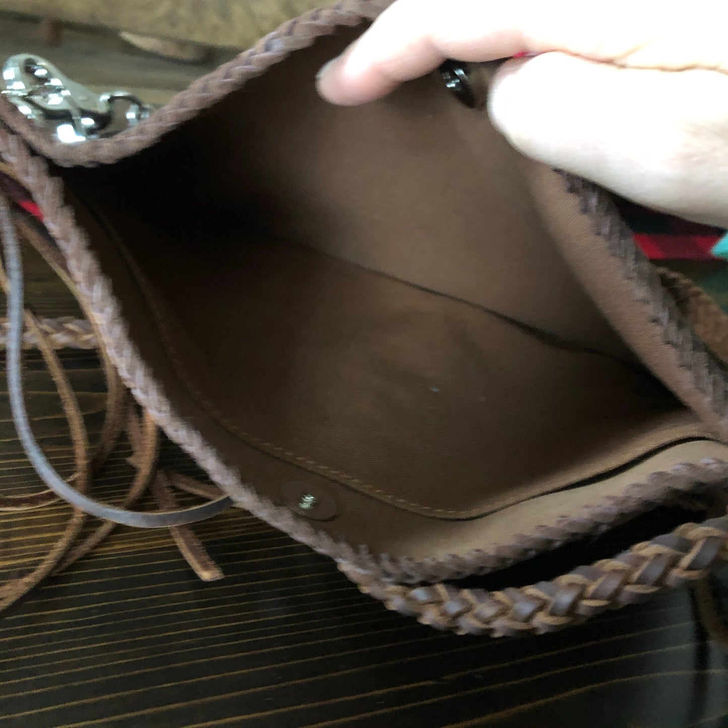 The Peacock -Orvis bags Monogram Hobo Crossbody