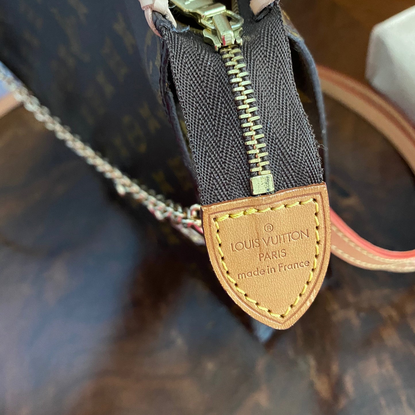 The Swan -Orvis bags Monogram in Vachetta Crossbody Bag