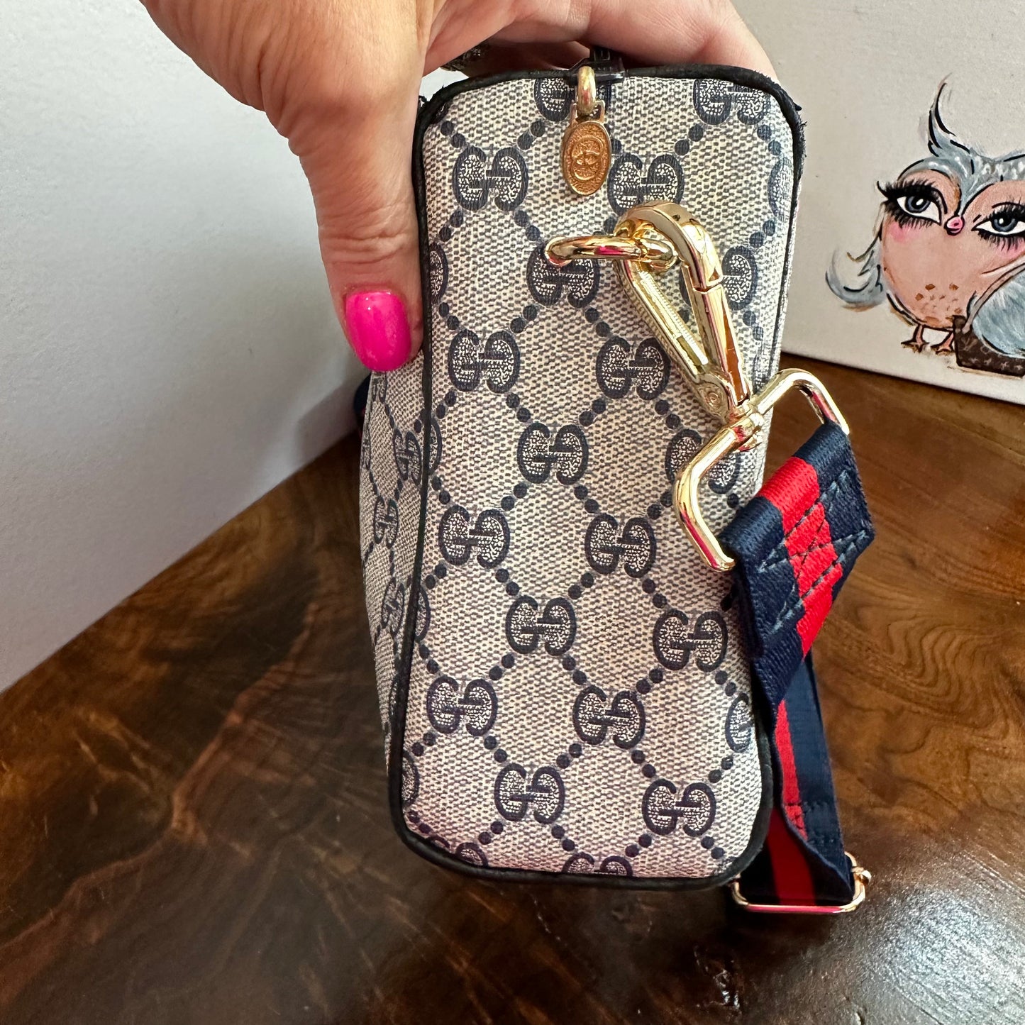 The Junco - NavyOrvis bags GG Shoulder/Crossbody Bag