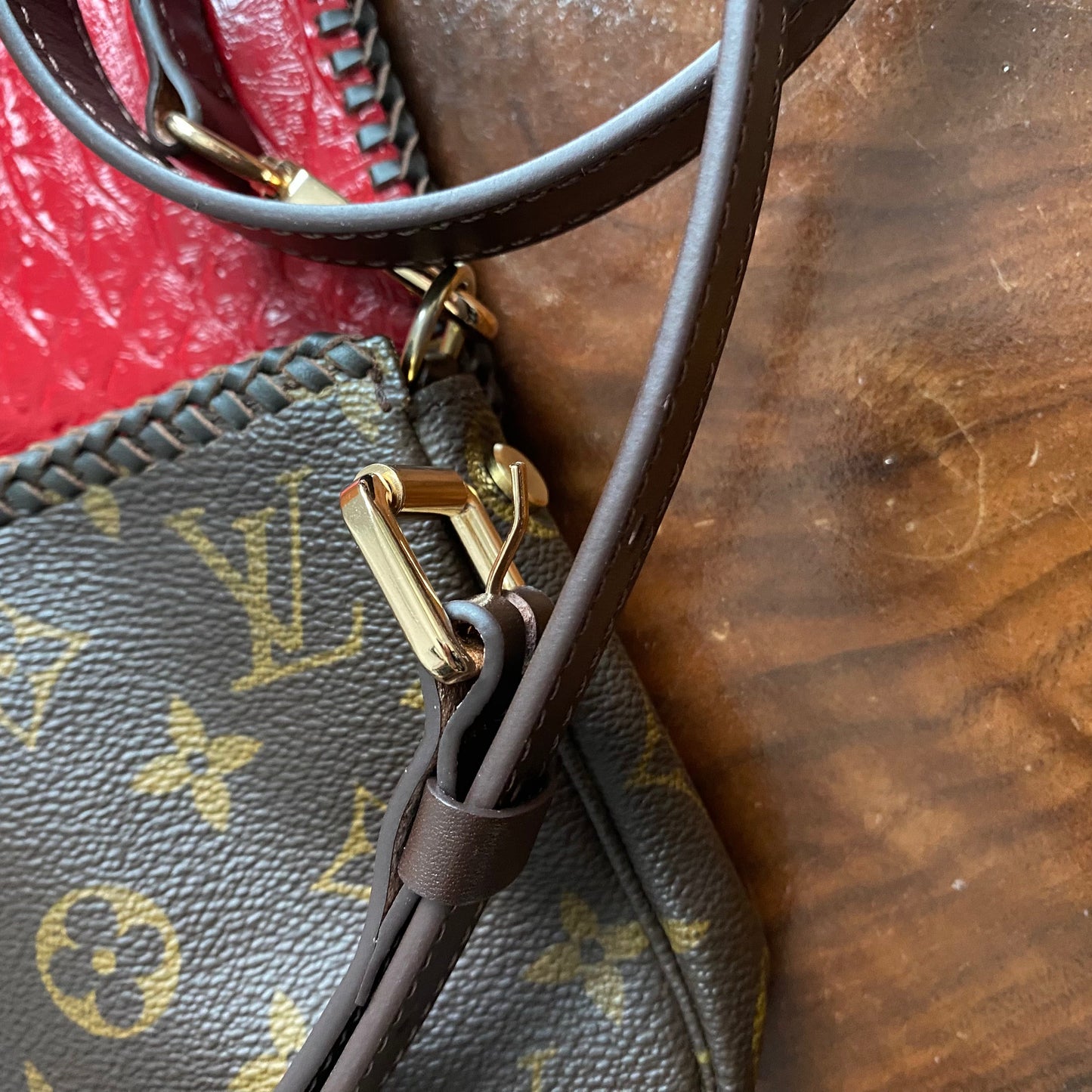 The Junco -Orvis bags Damier/Monogram Mix Crossbody Bag
