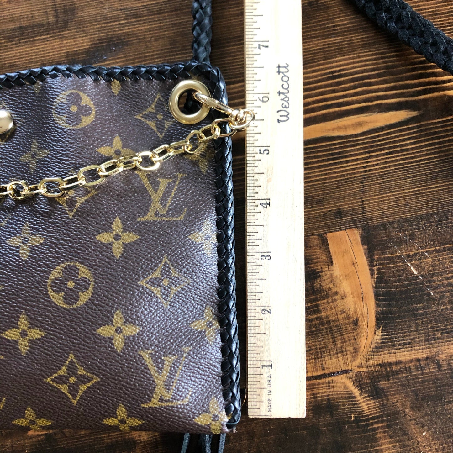 The Nuthatch -Orvis bags Monogram Black Crossbody