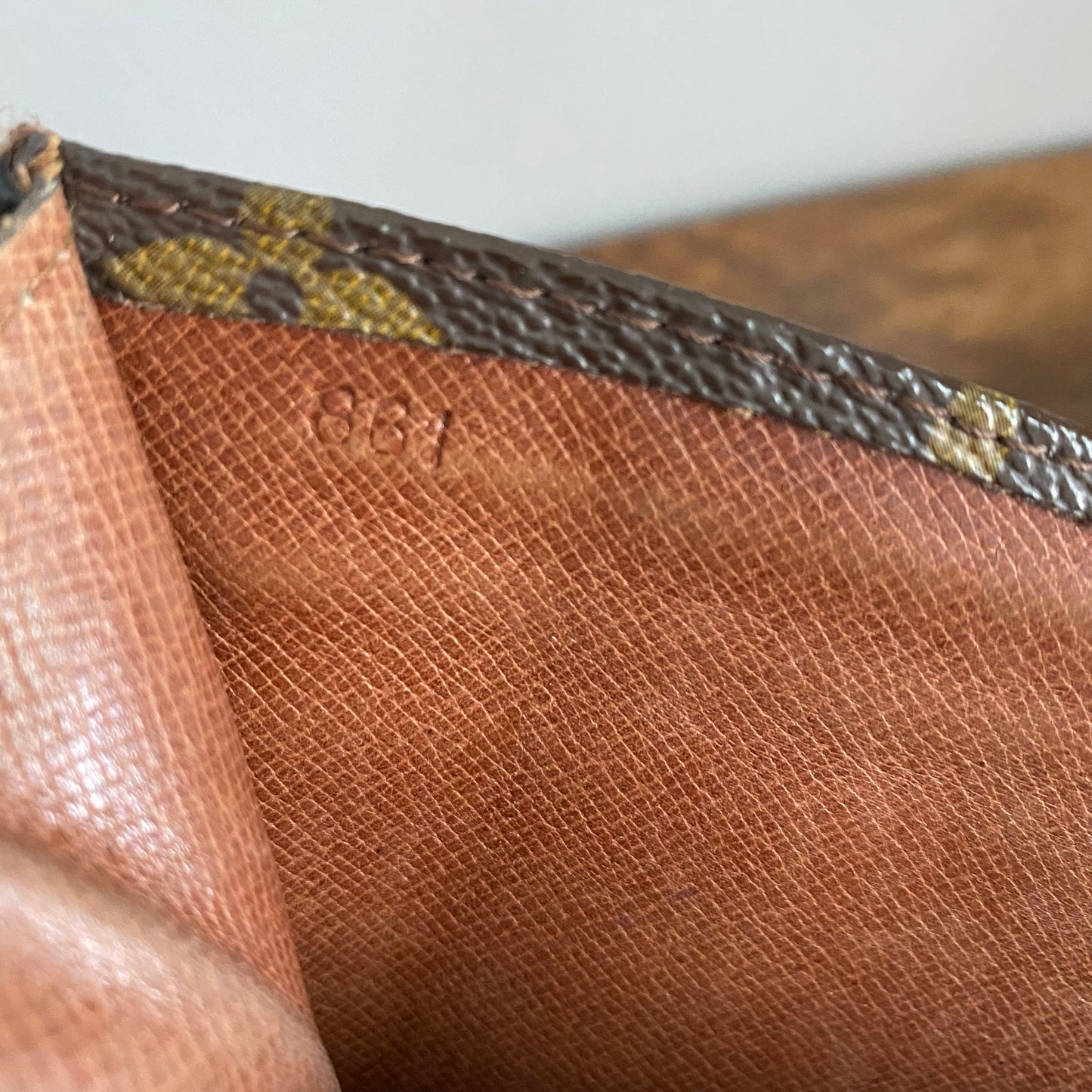 The Robin - Black/Brown Monogram Crossbody/Clutch