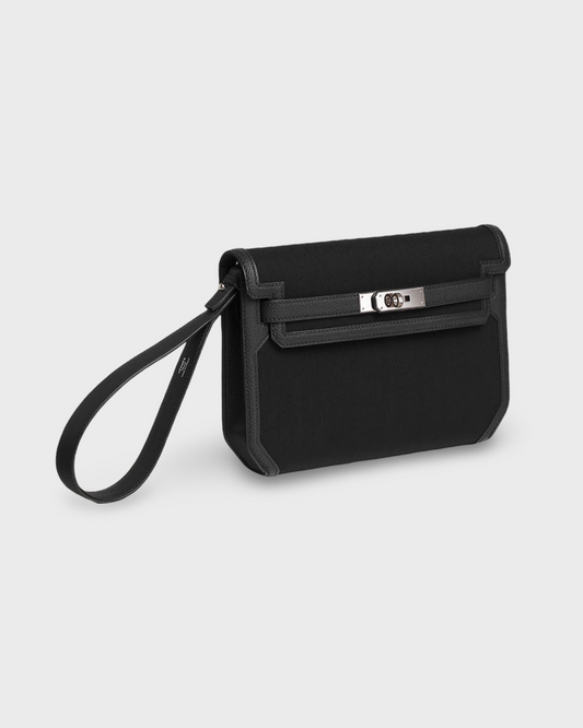 Hermes Kelly Depeches 25 Noir/Noir