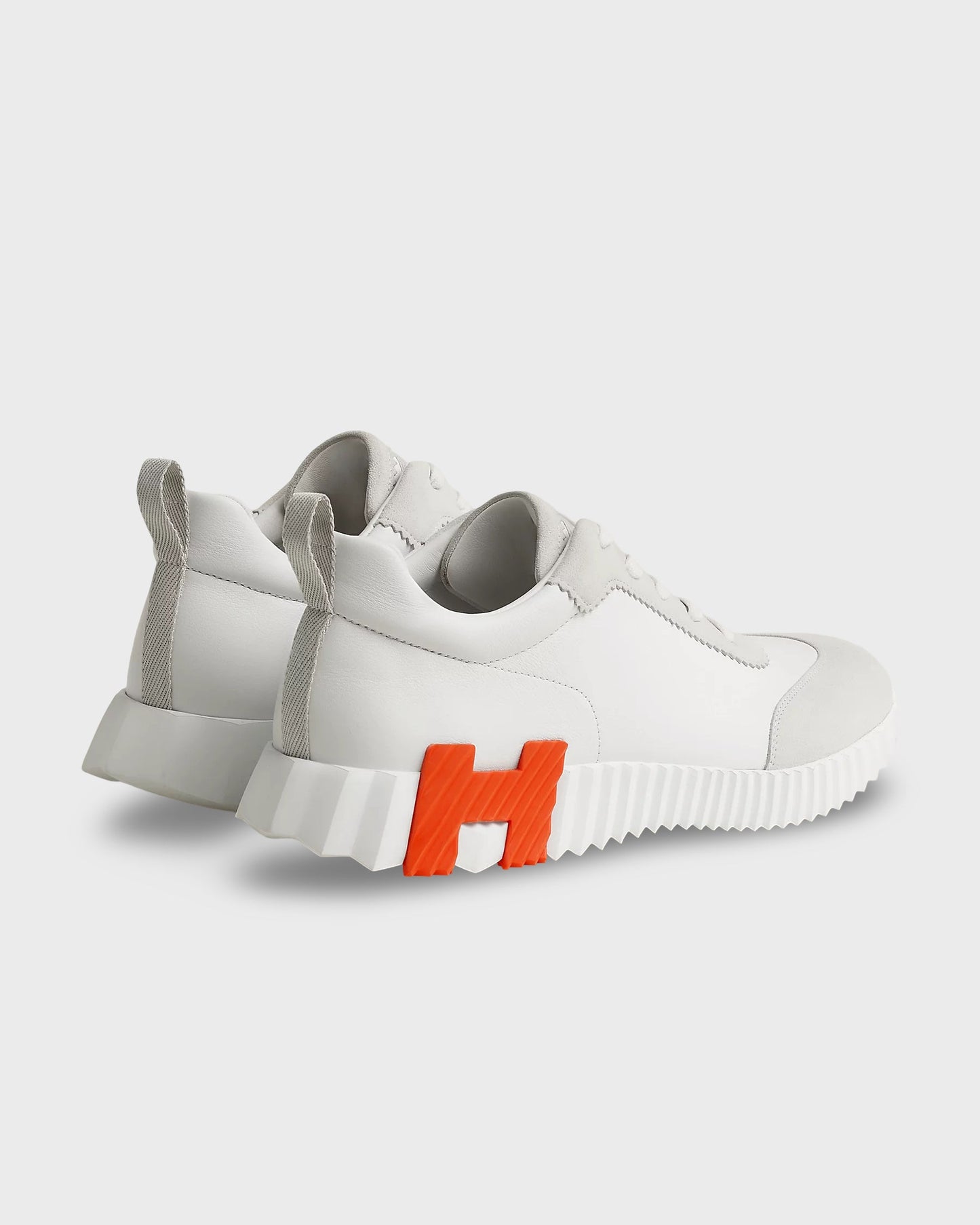 Hermes Bouncing Sneaker Blanc/Orange
