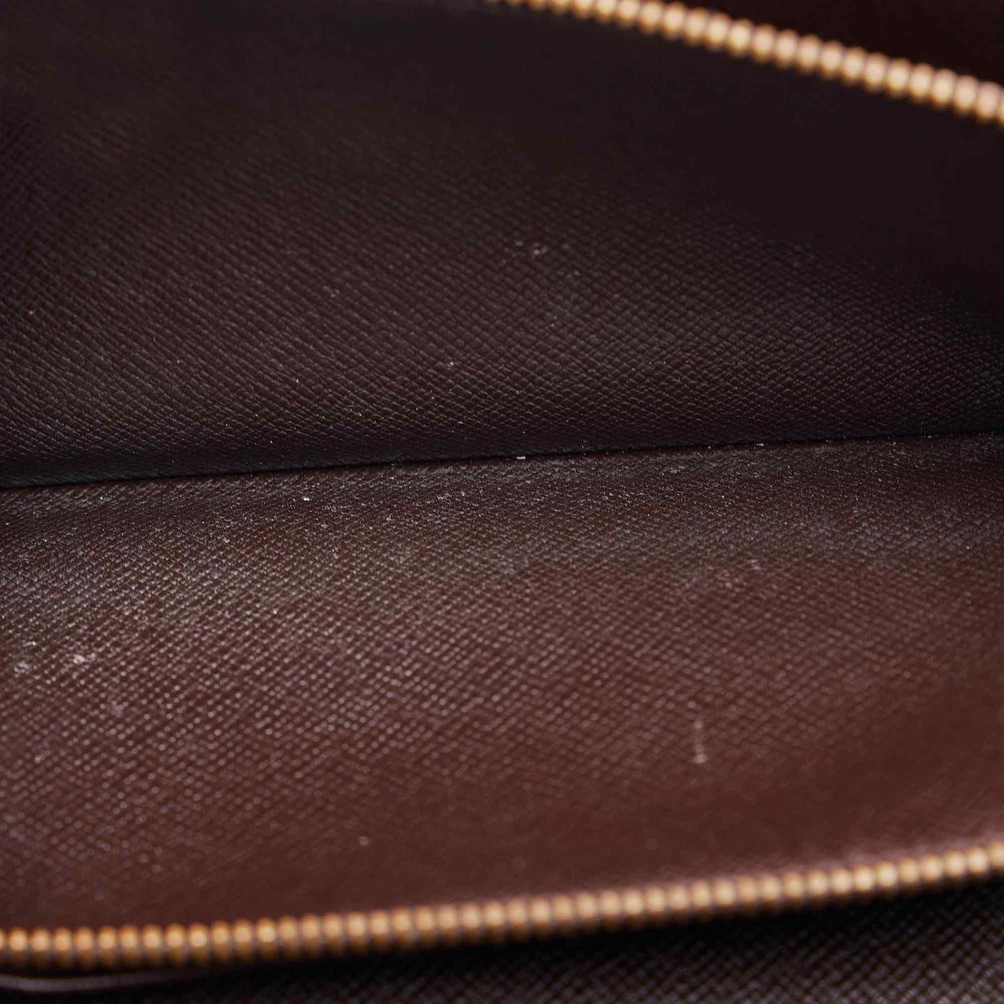 Louis Vuitton Brown Canvas Damier Ebene Sarah Wallet