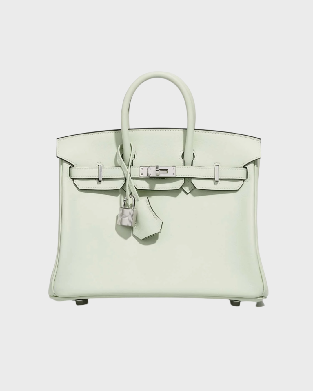 Hermes Birkin 25 Swift Vert Fizz Palladium Hardware