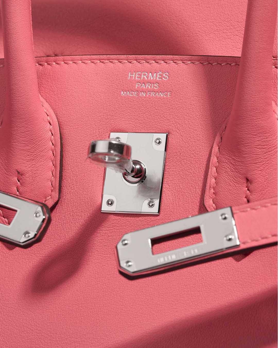 Hermes Birkin 25 Swift Rose Palladium Hardware
